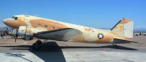 Commemorative Air Force Douglas C-47A Dakota N53ST, Mesa Gateway Airport, March 7, 2014